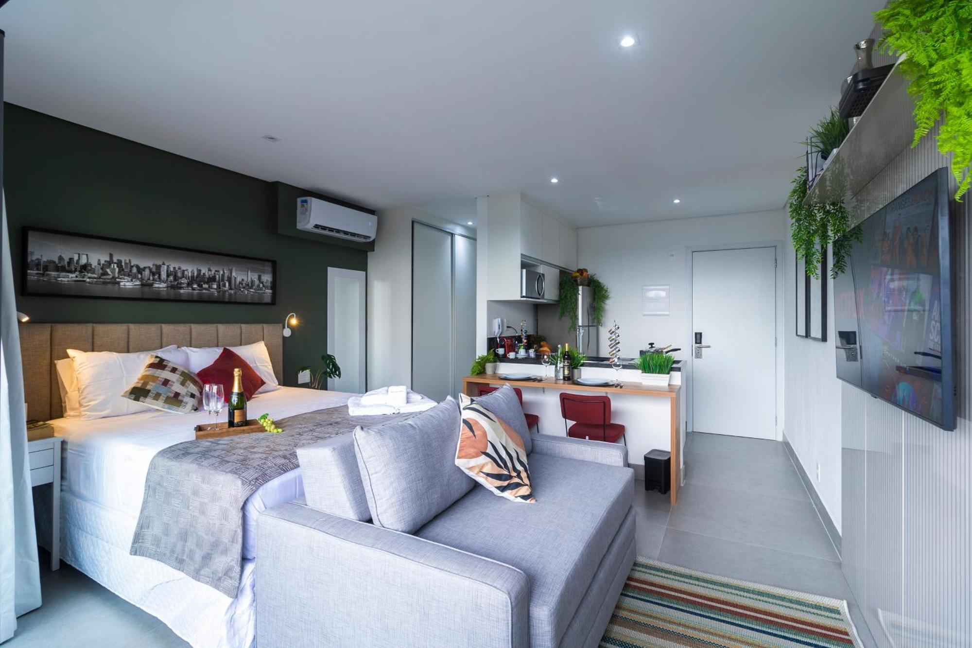Apartamento Edificio Parque Jockey São Paulo Habitación foto